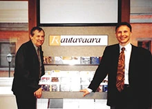 Composer Einojuhani Rautavaara and Reijo Kiilunen in Philadelphia in 2000
