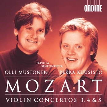 Cover: Wolfgang Amadeus Mozart – Violin Concertos Nos. 3-5