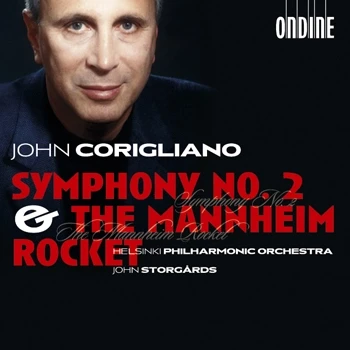 Cover: John Corigliano – Symphony No. 2 · The Mannheim Rocket
