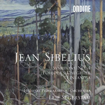 Cover: Jean Sibelius – Symphony No. 4 · Pohjola's Daughter · Finlandia
