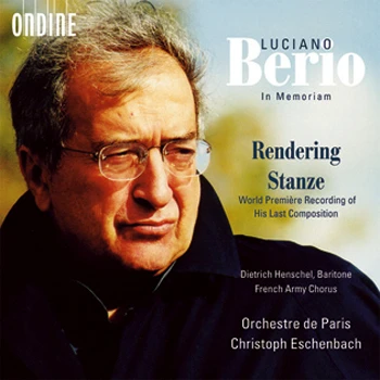Cover: Luciano Berio - in memoriam – Rendering · Stanze