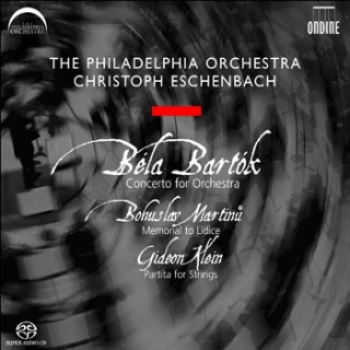Béla Bartók · Bohuslav Martinu · Gideon Klein – Concerto for Orchestra · Memorial to Lidice · Partita for Strings