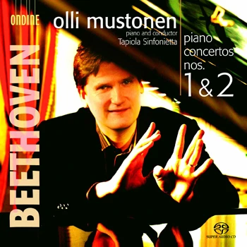 Cover: Ludwig van Beethoven – Piano Concertos Nos. 1 & 2