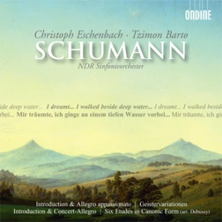 Robert Schumann – Introduction & Allegro appassionato · Geistervariationen for piano solo · Introduction & Concert-Allegro · Six Etudes in Canonic Form (arr. Debussy)