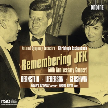 Cover: Remembering JFK - 50th Anniversary Concert – Bernstein · Lieberson · Gershwin