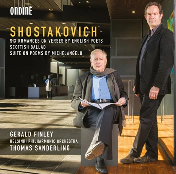 Cover: Dmitri Shostakovich – Six Romances on Verses by English Poets, Op. 62a · Anne Laurie, Scottish Ballad · Suite on Poems by Michelangelo Buonarroti, Op. 145a