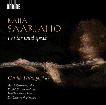 Cover: Kaija Saariaho – Let the Wind Speak, works with flute