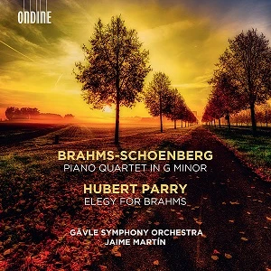 Johannes Brahms · Hubert Parry – Piano Quartet in G minor, Op. 25, orchestrated by Arnold Schoenberg · Elegy for Brahms