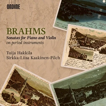 Cover: Johannes Brahms – Sonatas for Piano and Violin
