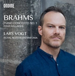 Cover: Johannes Brahms – Piano Concerto No. 1 in D minor, Op. 15 · Four Ballades, Op. 10