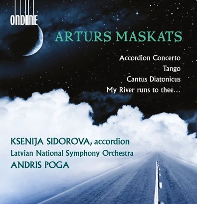 Cover: Arturs Maskats – Accordion Concerto · Tango · Cantus Diatonicus · "My River runs to thee..."