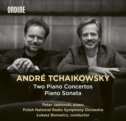 Cover: André Tchaikowsky – Two Piano Concertos · Piano Sonata