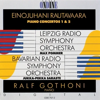Cover: Einojuhani Rautavaara – Piano Concerto Nos. 1 & 2