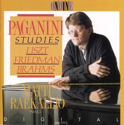 Paganini Studies – Works by Liszt, Friedman & Brahms