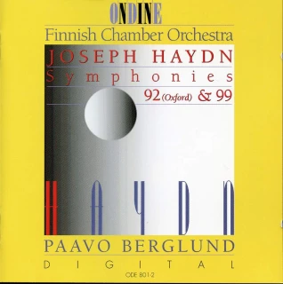Joseph Haydn – Symphonies Nos. 92 "Oxford" & 99