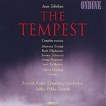 Cover: Jean Sibelius – The Tempest, Op. 109