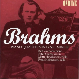 Johannes Brahms – Piano Quartets Nos. 1 & 3