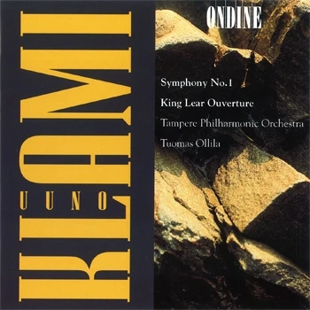 Cover: Uuno Klami – Symphony No. 1 · King Lear Overture