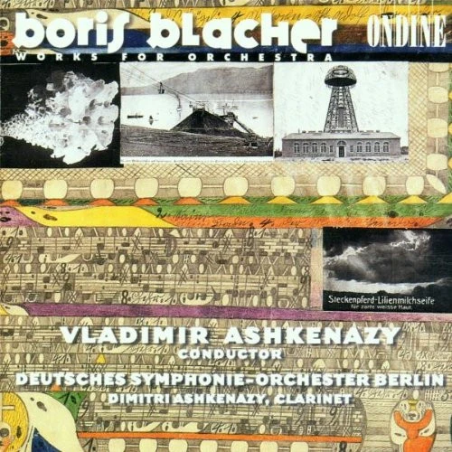 Cover: Boris Blacher – Works for Orchestra