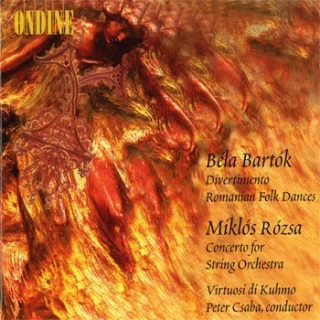 Béla Bartók · Míklós Rózsa – Divertimento · Romanian Folk Dances · Concerto for String Orchestra
