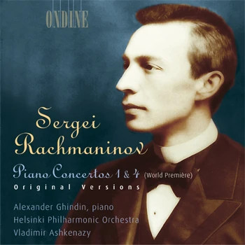 Cover: Sergei Rachmaninov – Piano Concertos Nos. 1 & 4 · (Original Versions)